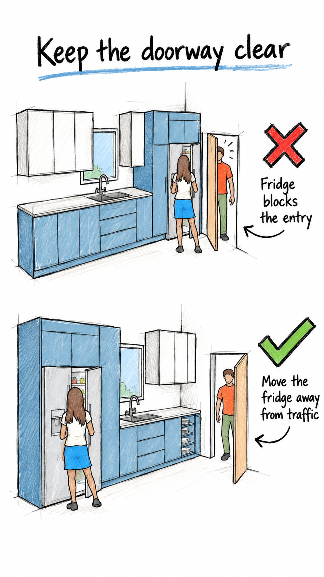Fridge Placement